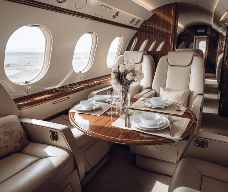 Aircraft selection is a critical step in the process of booking a private luxury flight.